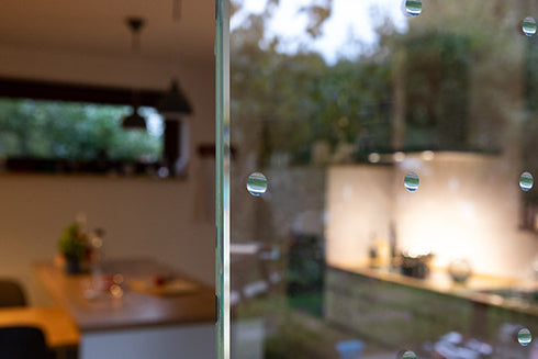 SEEN shiny -lintujen törmäyseste-nauha lasin ulkopintaan - 50m nauha