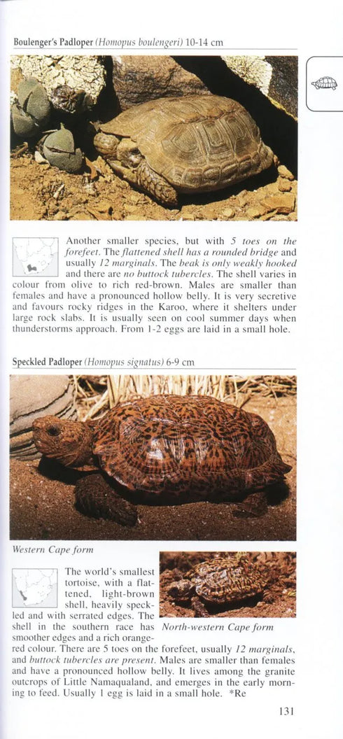 A Photographic Guide to Snakes and other Reptiles of Southern Africa - Bill Branch & Peacock 2002