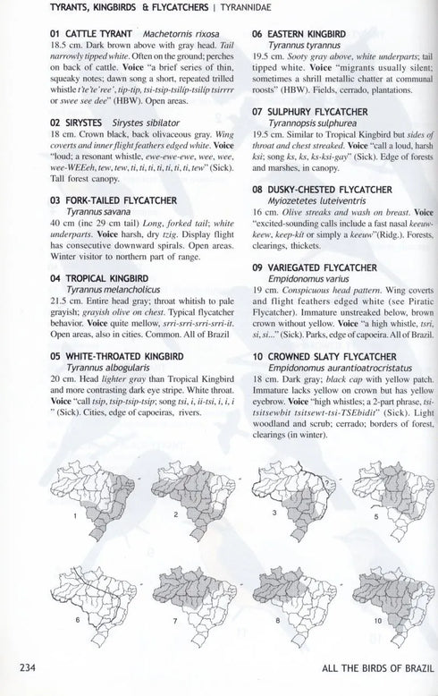 All the birds of Brazil - Souza, D. 2006