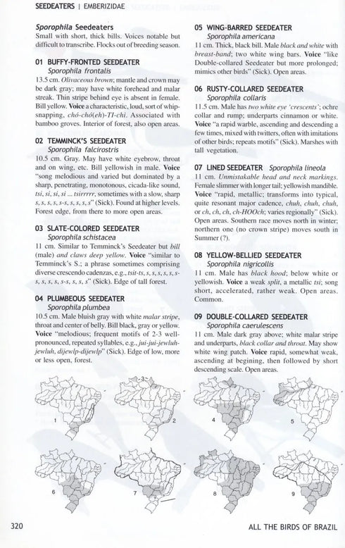 All the birds of Brazil - Souza, D. 2006