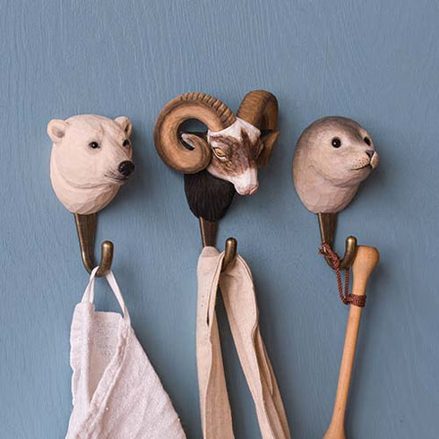 Decohook ripustuskoukku, jääkarhu