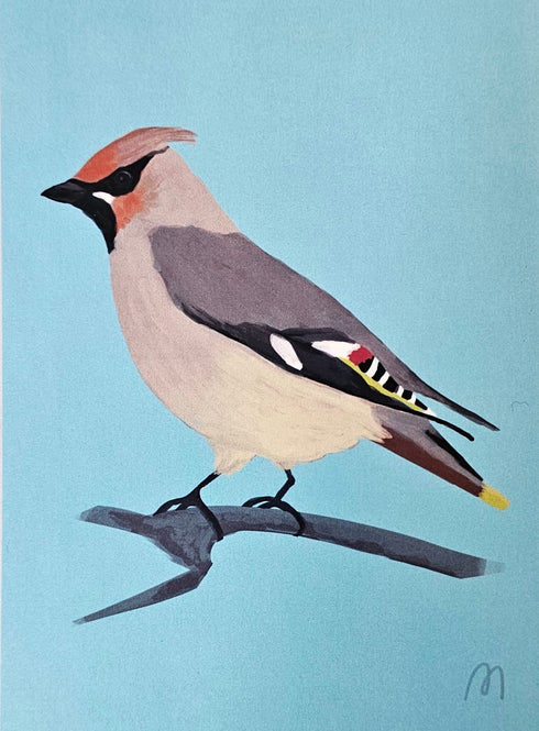 Postikortti, tilhi- Minna Ristimäki