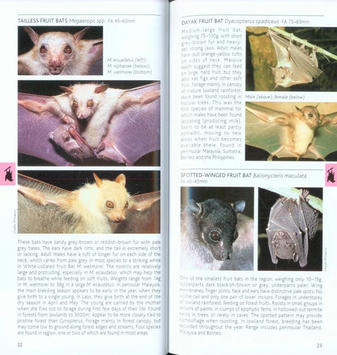 Mammals of South-East Asia -Pocket Photo Guide - Francis,E. 2017
