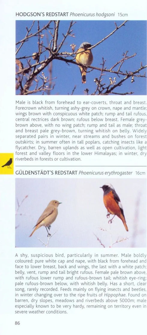 Birds of the Himalayas - Pocket Photo Guide (Grewal) 2017