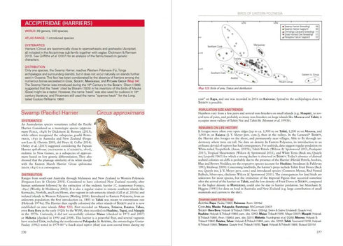 Birds of Eastern Polynesia A Biogeographic Atlas - Jean-Claude Thibault 2017