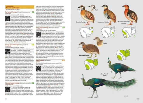 Birds of Cambodia (Cambodia Bird Guide Association, 2019) kovakantinen