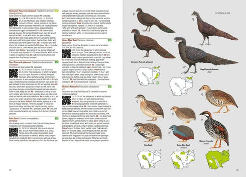 Birds of Cambodia (Cambodia Bird Guide Association, 2019) kovakantinen