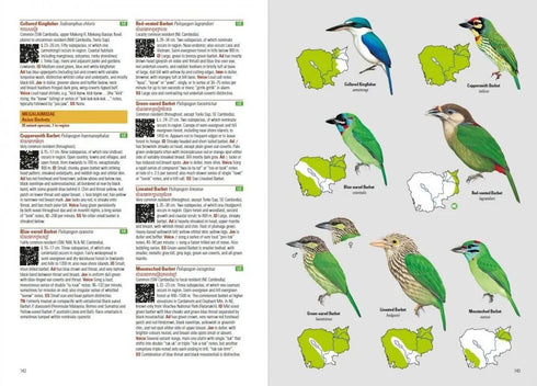 Birds of Cambodia (Cambodia Bird Guide Association, 2019) kovakantinen