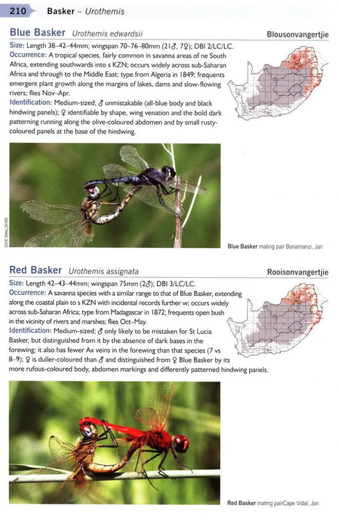 A Guide to the Dragonflies & Damselflies of South Africa - Tarboton 2019