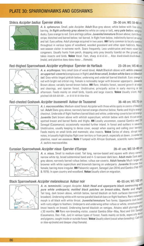 Birds of Senegal and Gambia, second edition - Borrow, N. 2023