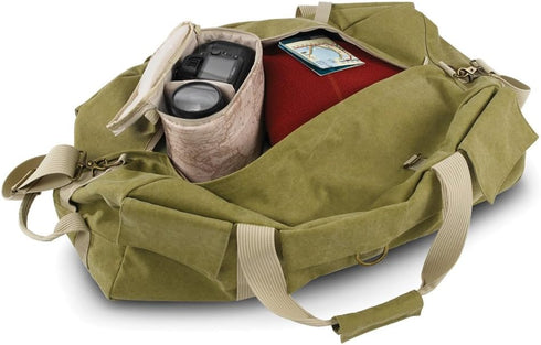 National Geographic NG 6130 - Pyörillä varustettu matkalaukku, jossa kameralle suojakotelo