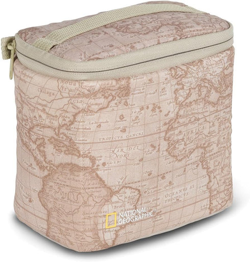 National Geographic NG 6130 - Pyörillä varustettu matkalaukku, jossa kameralle suojakotelo