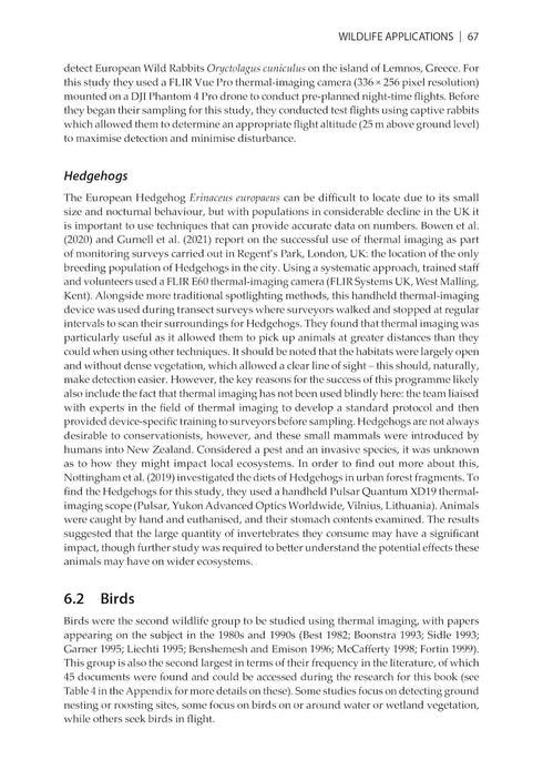 Thermal Imaging for Wildlife Applications - Kayleigh Fawcett Williams, 2024