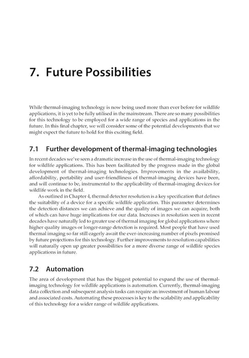 Thermal Imaging for Wildlife Applications - Kayleigh Fawcett Williams, 2024