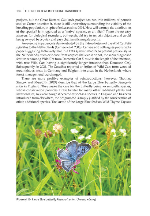 The Biological Recording Handbook Making Wildlife Count BySarah Whild, 2026