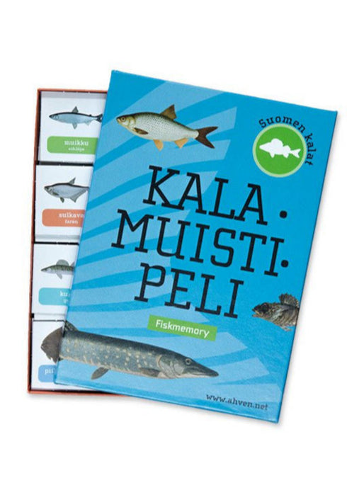Kalapeli - muistipeli Suomen kaloista