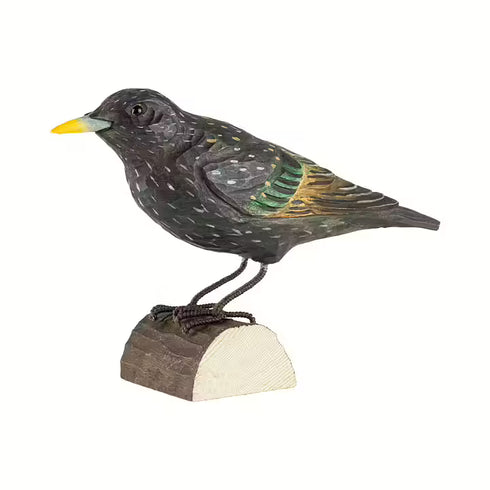 Decobird Kottarainen puinen koristelintu