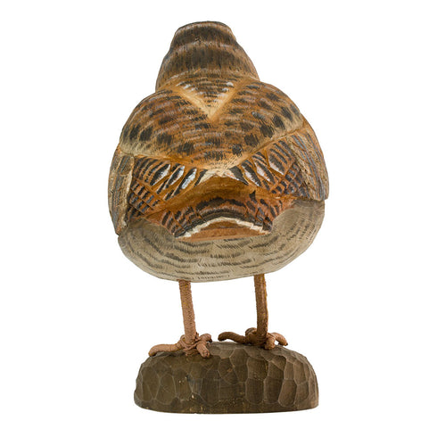 Decobird lehtokurppa puinen koristelintu