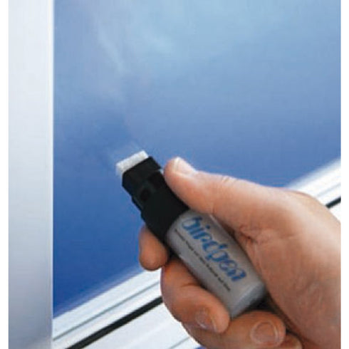 Birdpen Set puhdistusterällä Dr. Kolbe , UV-kynä, jolla voi estää lintujen ikkunatörmäyksiä