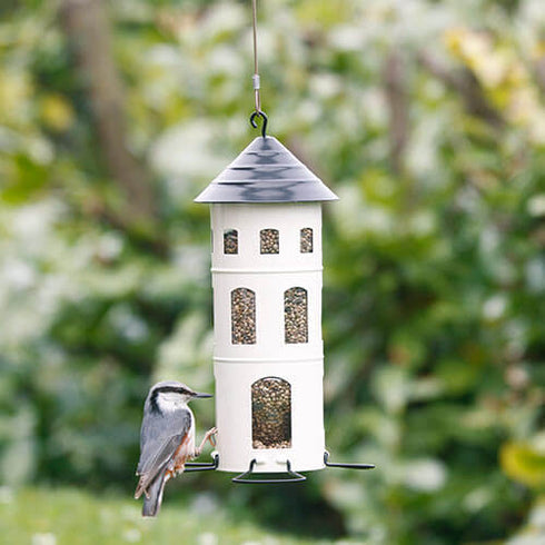 Ruokinta, Combi Feeder siemenille valkoinen