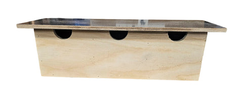 Linnunpönttö räystäspääskyille 3 pesää