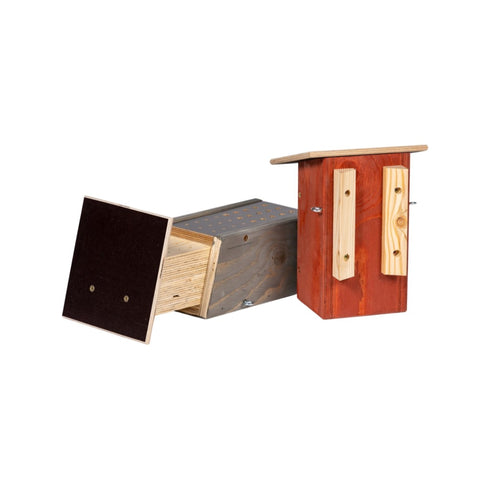 Erakkomaja- erakkomehiläiselle ja sitä pienemmille pistiäislajeille - Punainen