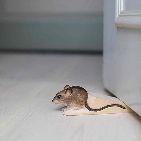 Doorstop Wood Mouse - ovistoppari / Wildlife Garden