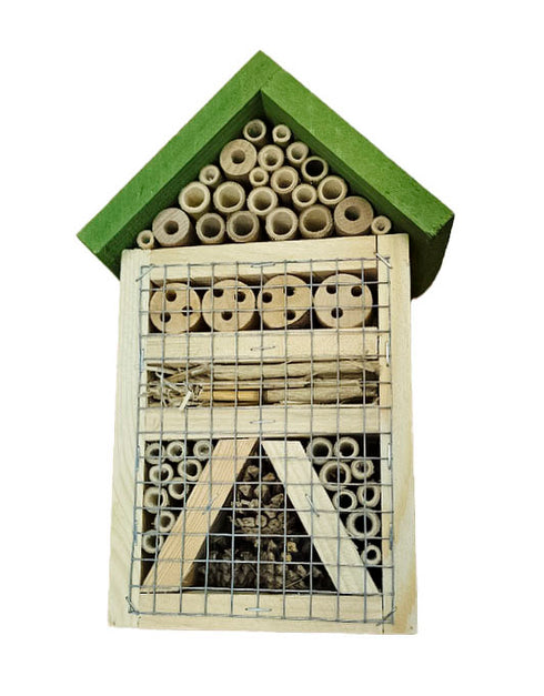 Hyönteishotelli 1 - vihreä katto