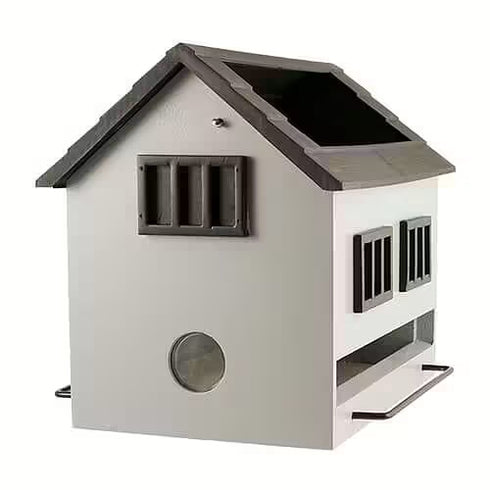 Multiholk Talomallinen ruokinta ja lintujen kylpypaikka, harmaa WG353