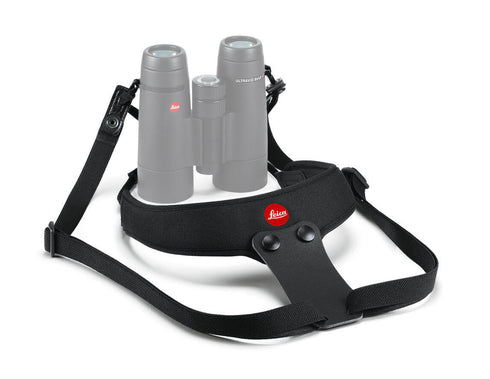 Leica Sport Binocular Strap black neoprene - kiikarivaljaat, väri musta