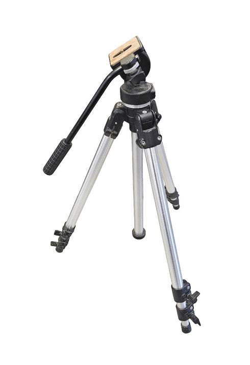 Manfrotto Professional Tripod 144 alumiinijalusta + Manfrotto 128 videopää - Käytetty