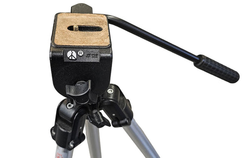 Manfrotto Professional Tripod 144 alumiinijalusta + Manfrotto 128 videopää - Käytetty