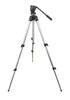Manfrotto Professional Tripod 144 alumiinijalusta + Manfrotto 128 videopää - Käytetty