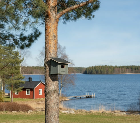 Tervapääskyn pönttö - harmaa