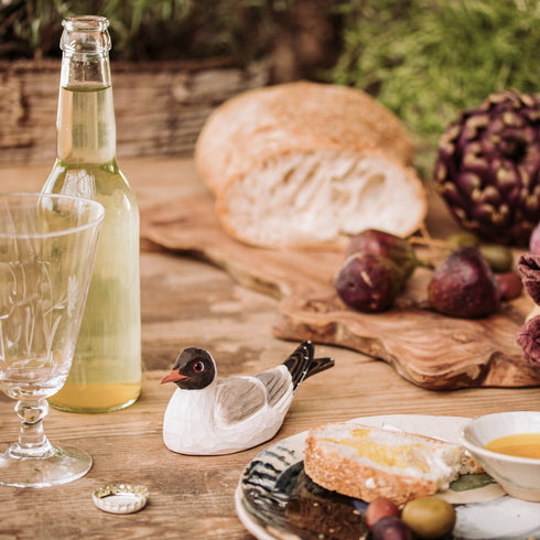 Pullonavaaja naurulokki