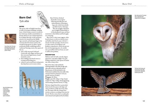 Owls of Europe - Biology, Identification and Conservation - Scherzinger, W. Mebs,T. 2024
