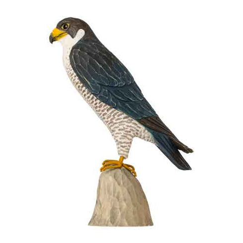 Decobird muuttohaukka puinen koristelintu