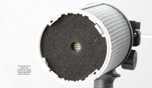 Telinga peili, mikrofonipidike ja kahva (ei sisällä mikrofonia)