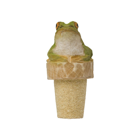 Bottle Stopper Frogg, sammakko, pullon tulppa