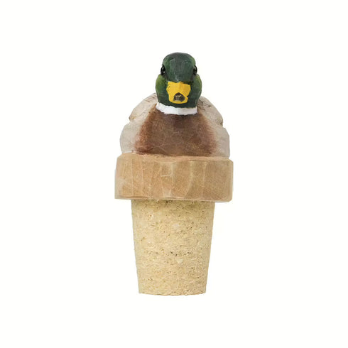 Bottle Stopper Mallard, sinisorsa, pullon tulppa