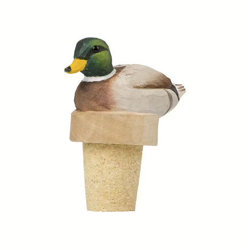Bottle Stopper Mallard, sinisorsa, pullon tulppa