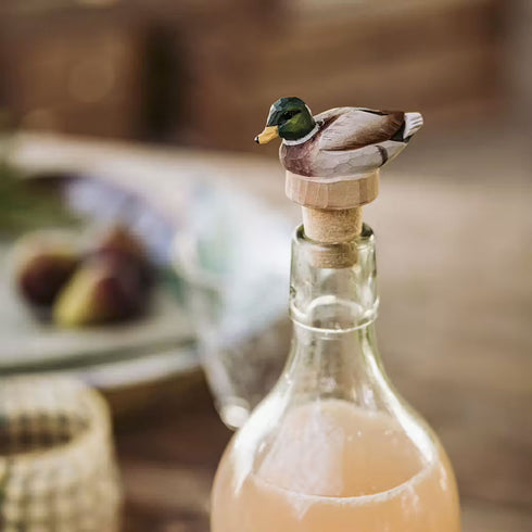 Bottle Stopper Mallard, sinisorsa, pullon tulppa