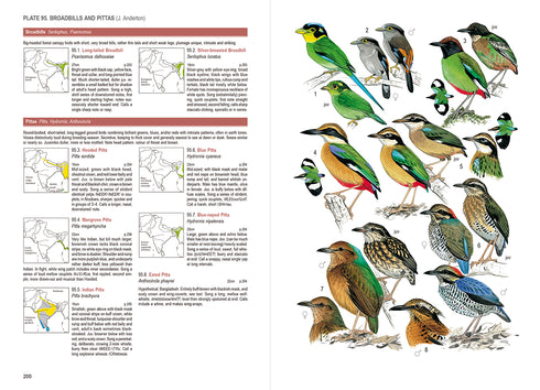 Birds of South Asia, Ripley guide, Osa 1 - Rasmussen, P. 2012
