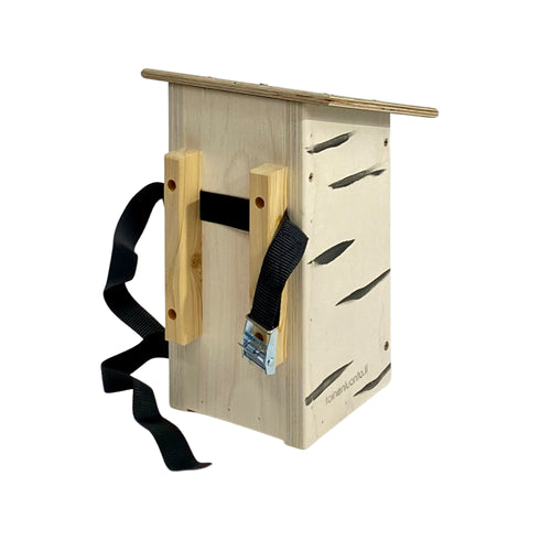 Linnunpönttö sinitiainen - koivunvärinen