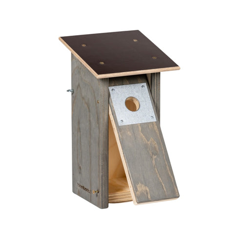 Linnunpönttö talitiainen / kirjosieppo - kelonharmaa