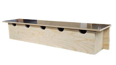 Linnunpönttö räystäspääskyille 5 pesää