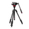 Manfrotto MT055CX4 hiilikuitujalusta ja MVH502AH videopää MVK502055CXPROV