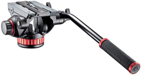 Manfrotto MT055CXPRO4 hiilikuitujalusta ja MVH502AH videopää