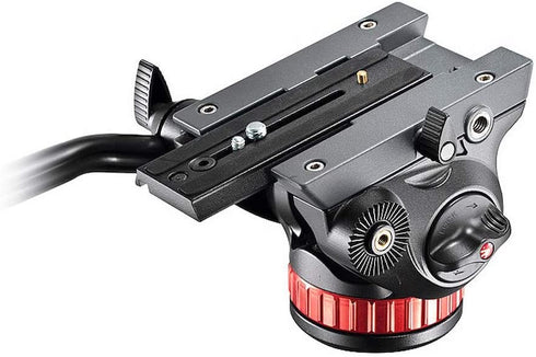 Manfrotto MT055CXPRO4 hiilikuitujalusta ja MVH502AH videopää