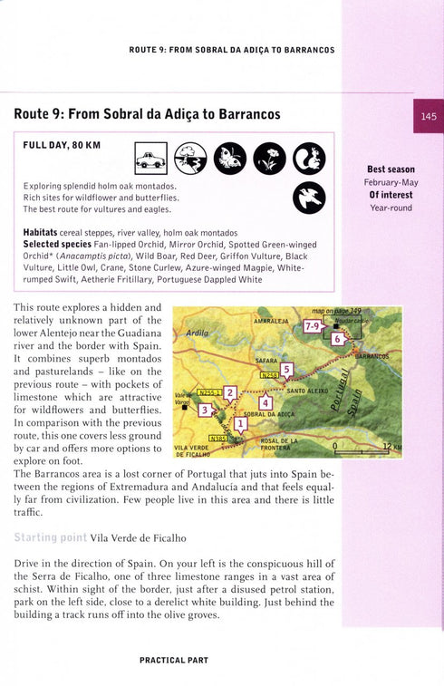 Nature Guide to Southern Portugal - Hilbers, D. ym, 2024